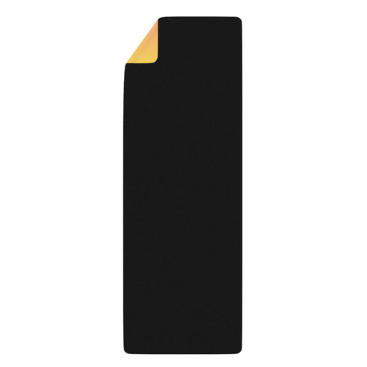 Soulmat an Eco-Friendly Rubber Yoga Mat - Pink/Orange